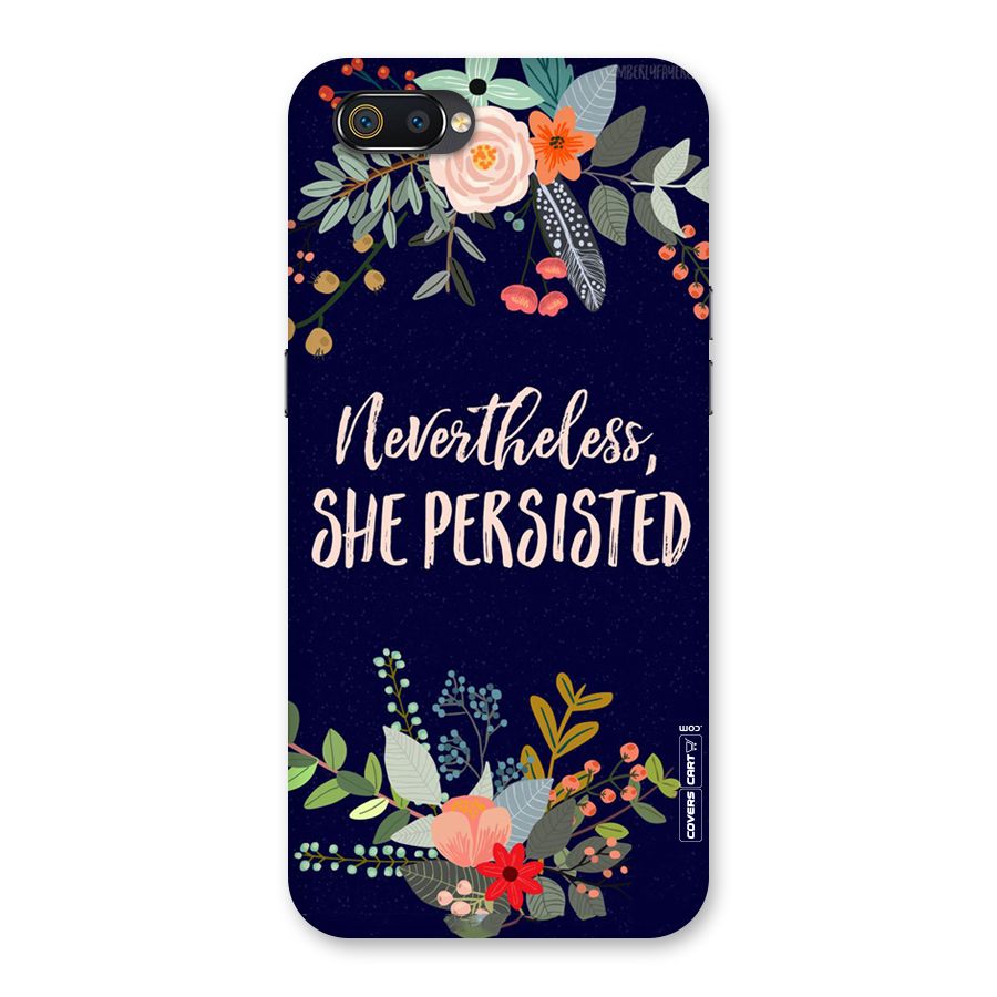 She Persisted Back Case for Realme C2