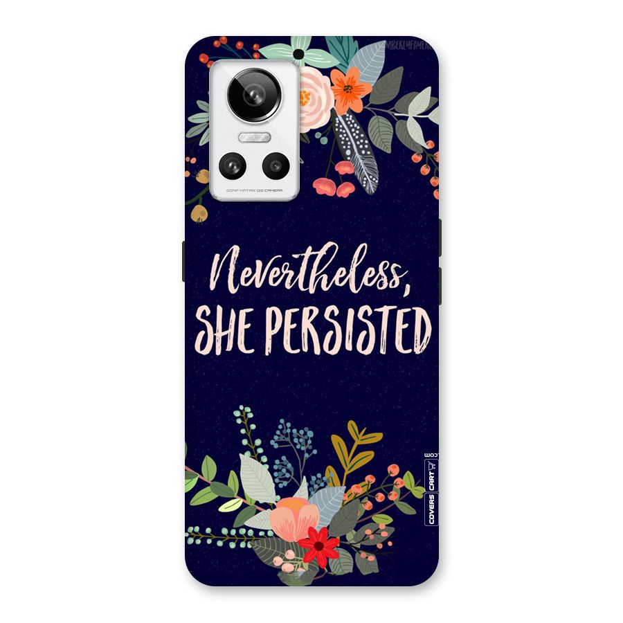 She Persisted Back Case for Realme GT Neo 3
