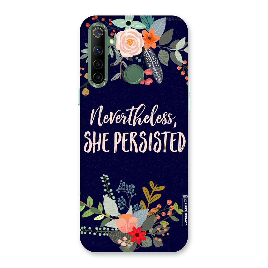 She Persisted Back Case for Realme Narzo 10