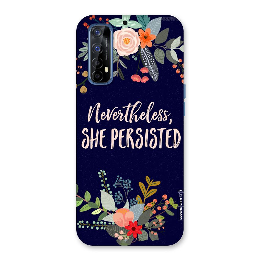 She Persisted Back Case for Realme Narzo 20 Pro