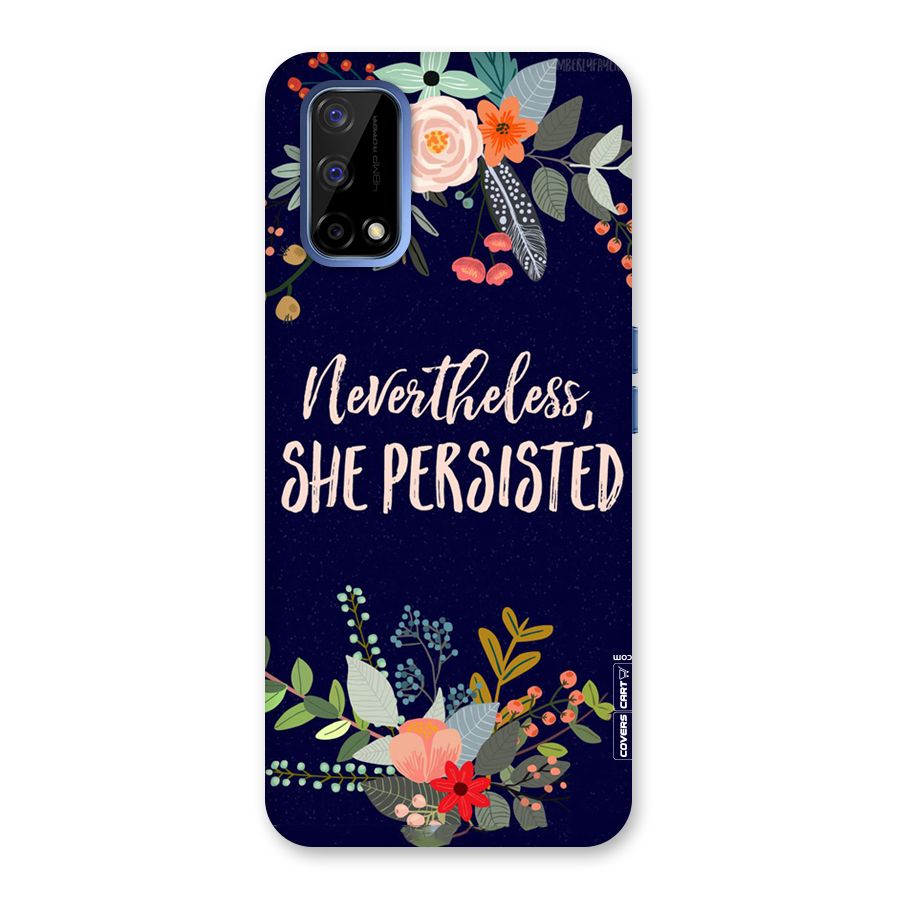 She Persisted Back Case for Realme Narzo 30 Pro