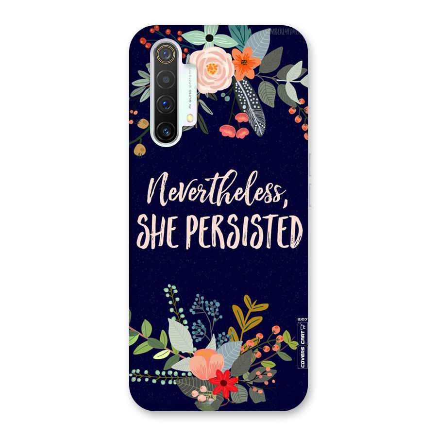 She Persisted Back Case for Realme X3 SuperZoom