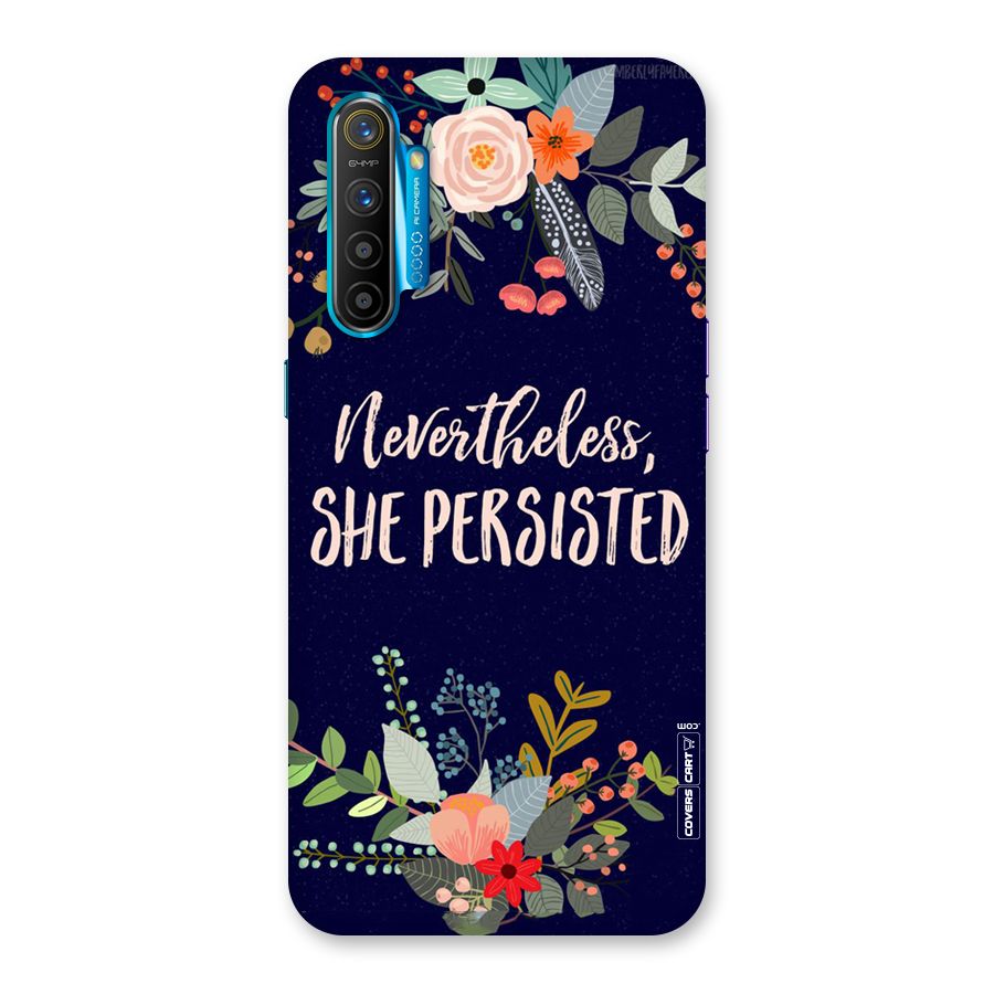 She Persisted Back Case for Realme XT