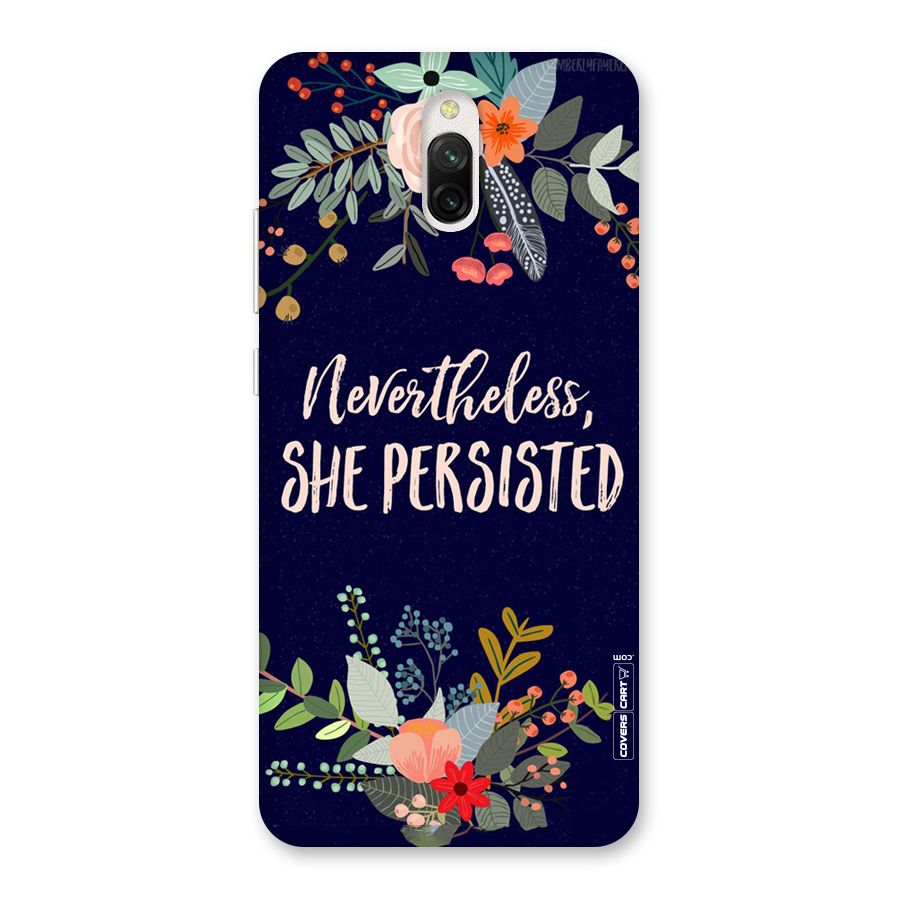 She Persisted Back Case for Redmi 8A Dual