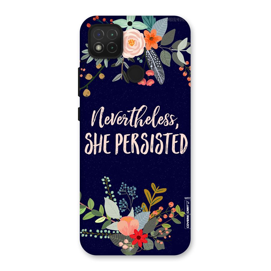 She Persisted Back Case for Redmi 9