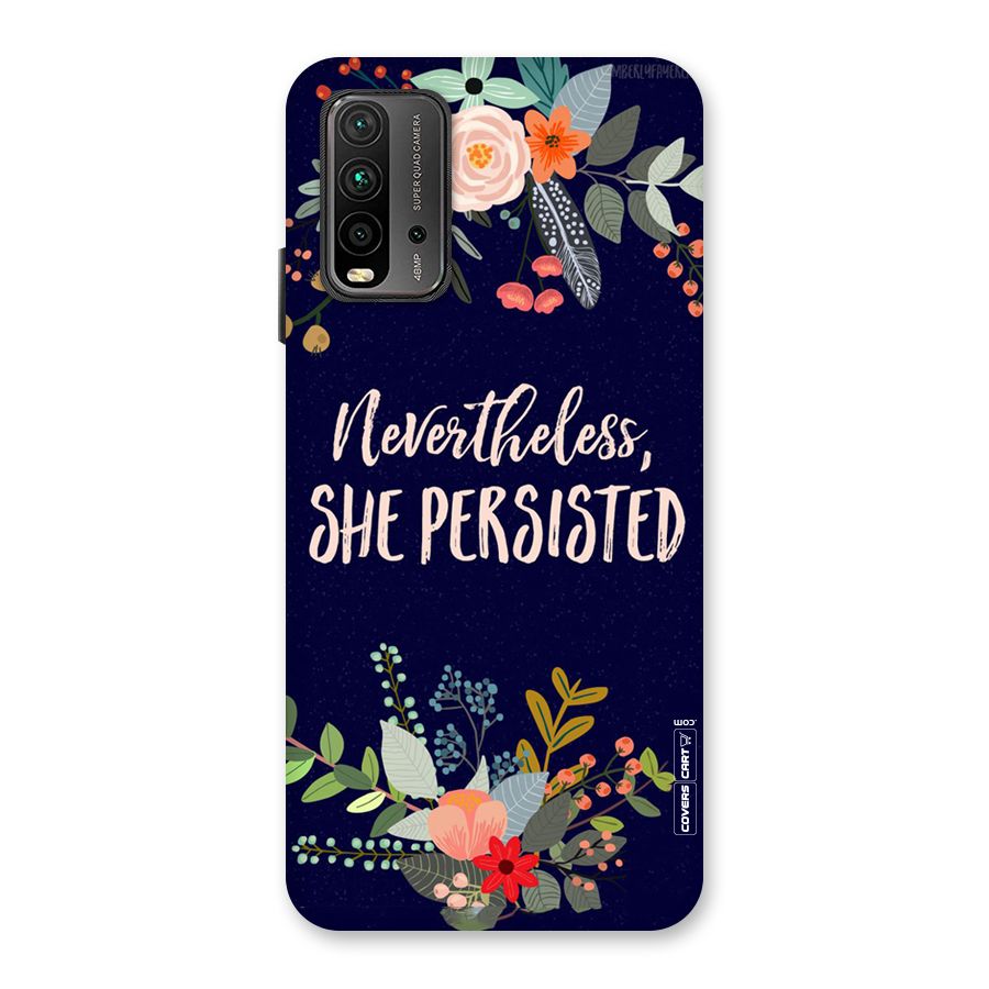 She Persisted Back Case for Redmi 9 Power