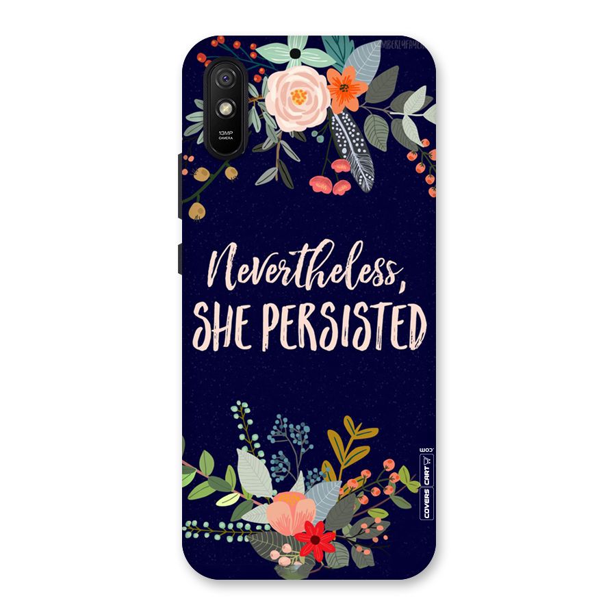She Persisted Back Case for Redmi 9i