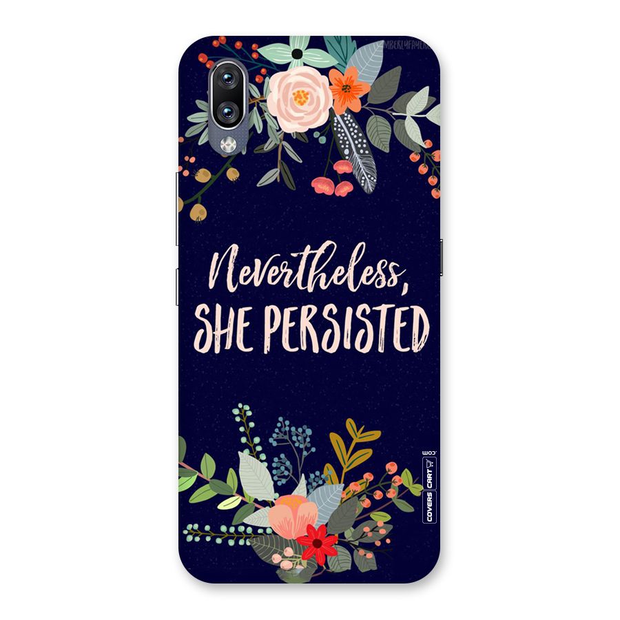 She Persisted Back Case for Vivo NEX