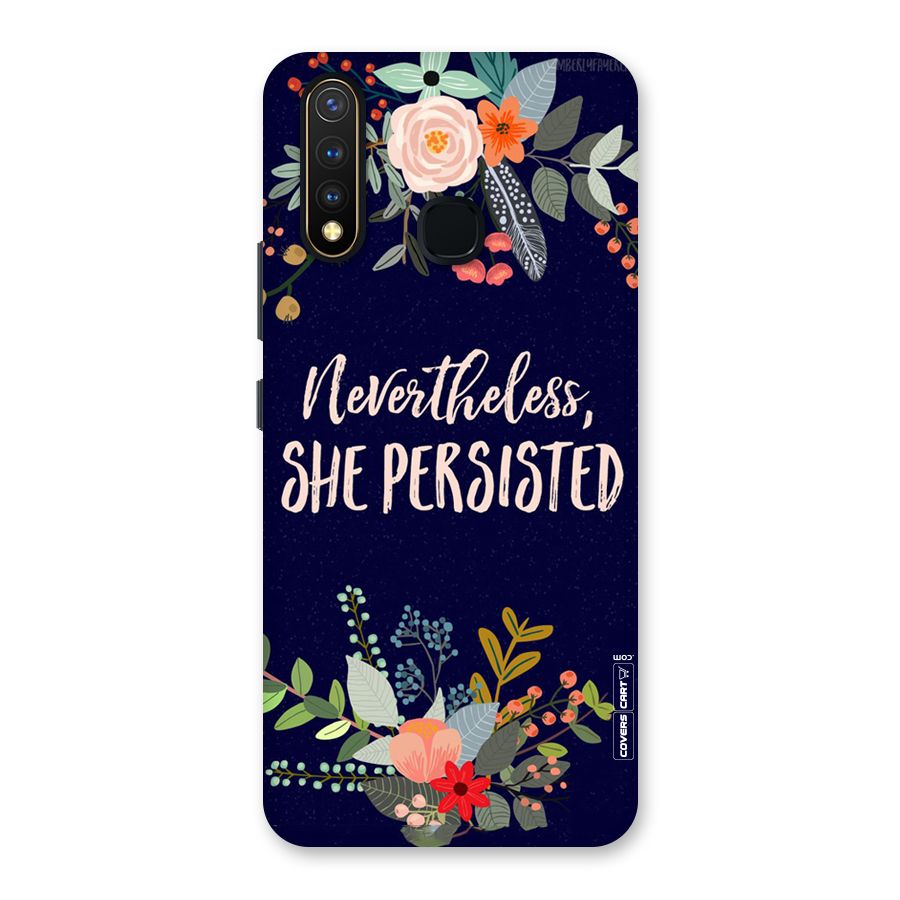 She Persisted Back Case for Vivo U20