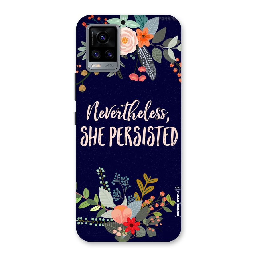 She Persisted Back Case for Vivo V20