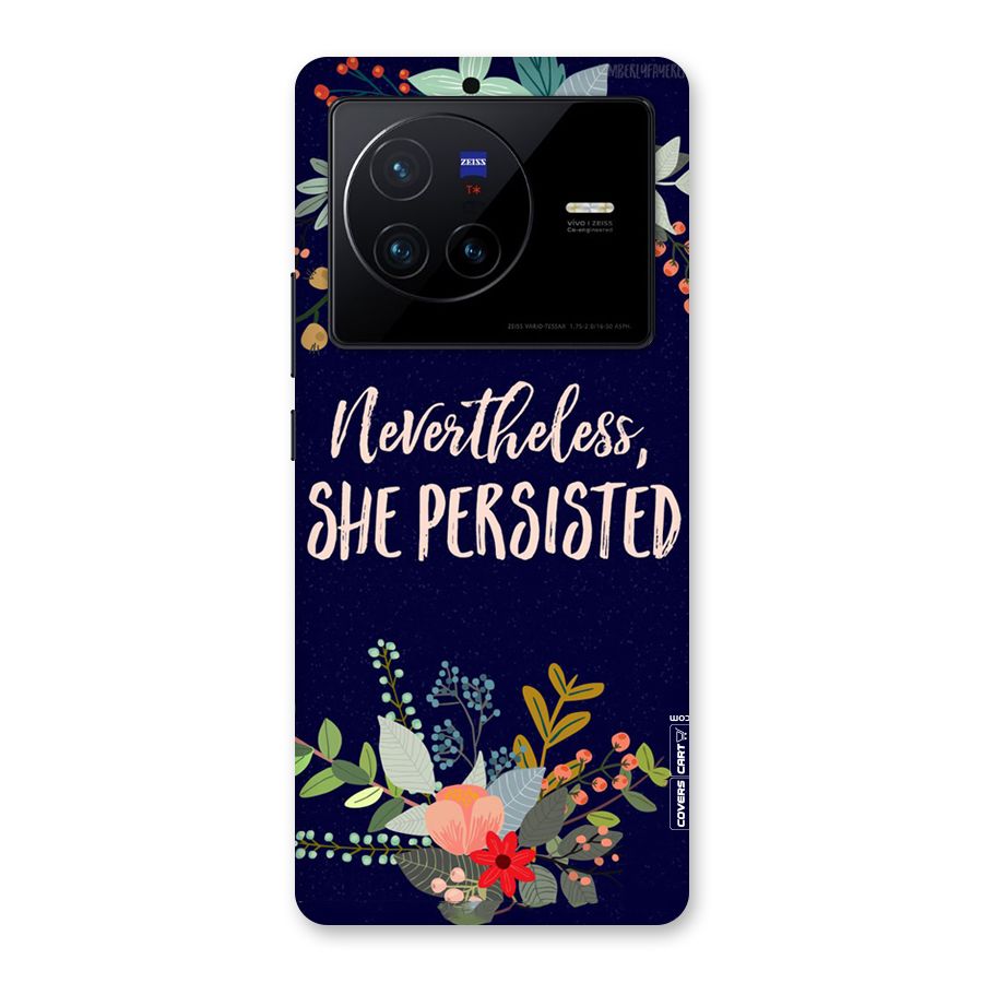 She Persisted Back Case for Vivo X80