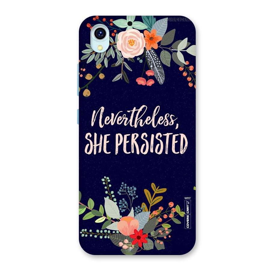She Persisted Back Case for Vivo Y1s