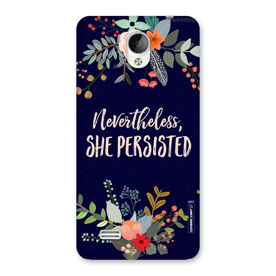 She Persisted Back Case for Vivo Y21