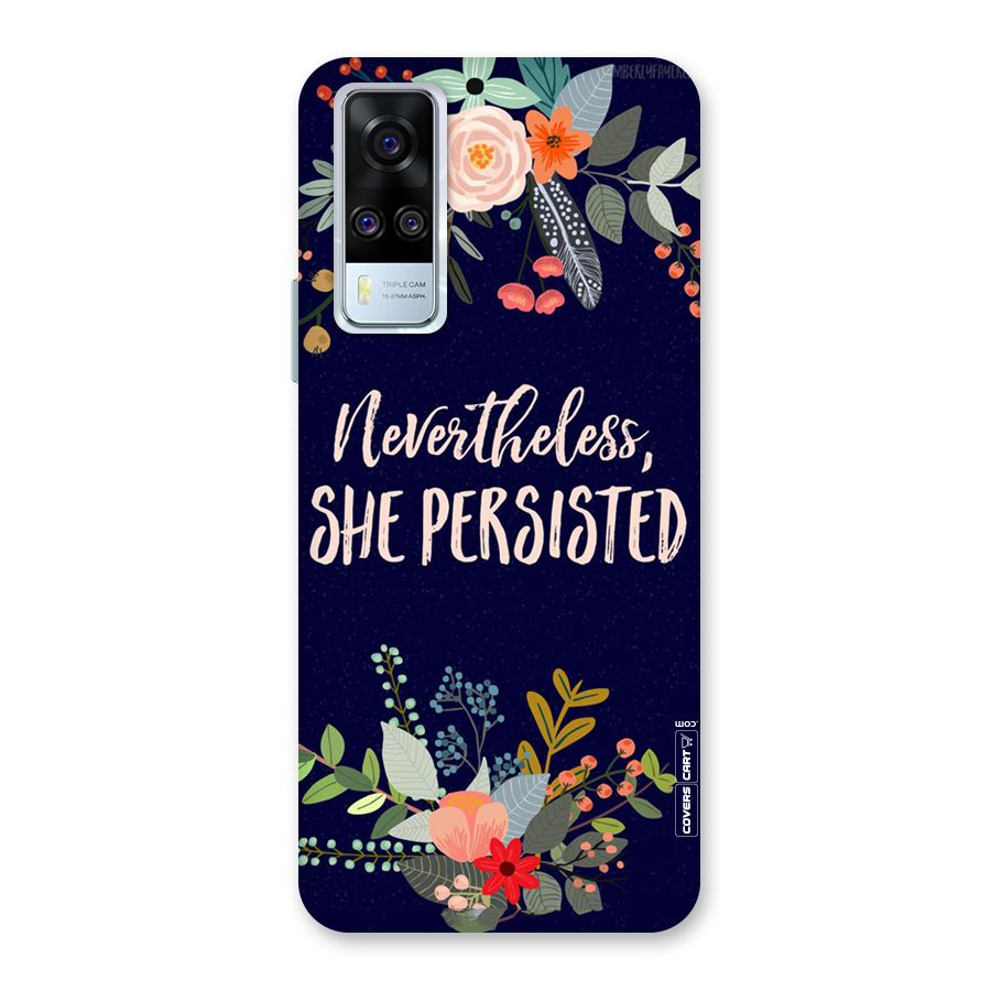 She Persisted Back Case for Vivo Y31
