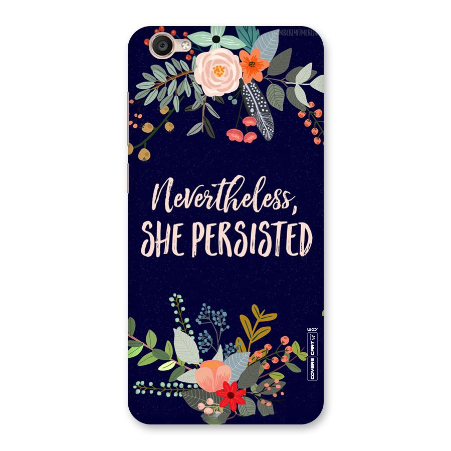 She Persisted Back Case for Vivo Y55s