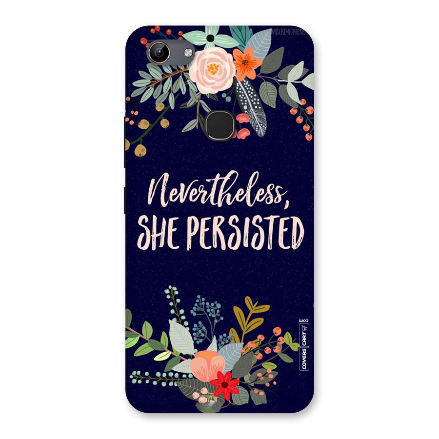 She Persisted Back Case for Vivo Y81