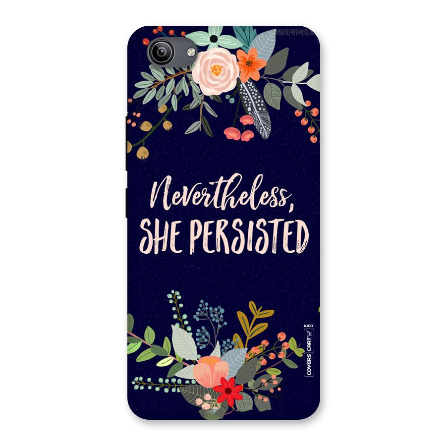 She Persisted Back Case for Vivo Y81i