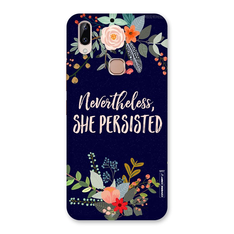 She Persisted Back Case for Vivo Y83 Pro