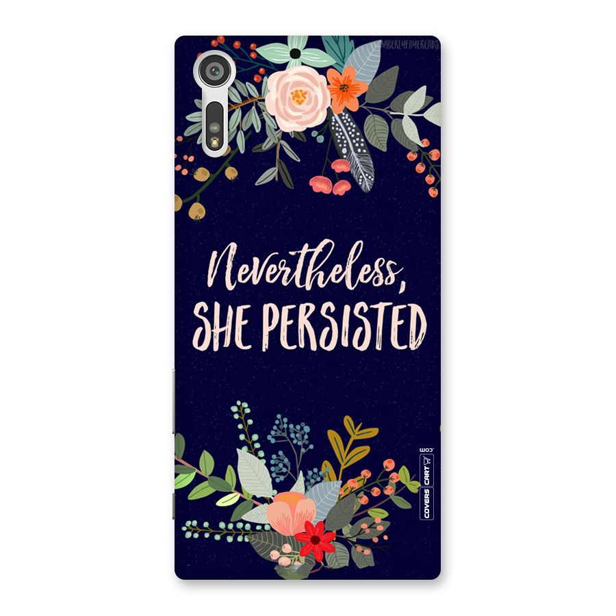 She Persisted Back Case for Xperia XZ