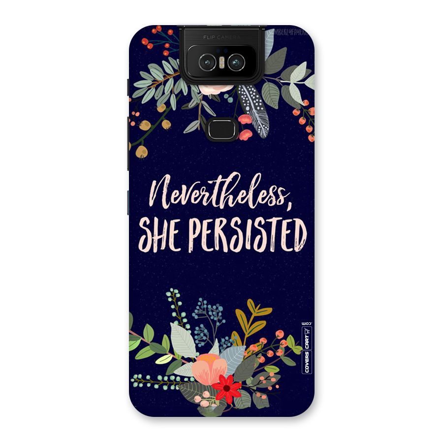 She Persisted Back Case for Zenfone 6z