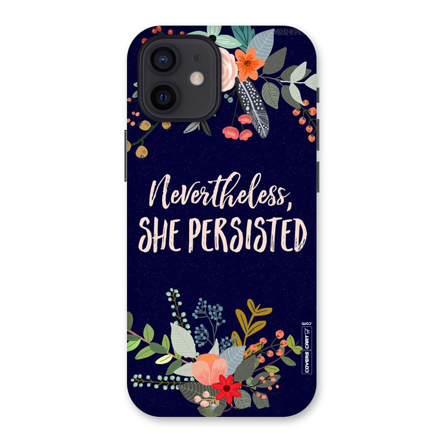 She Persisted Back Case for iPhone 12