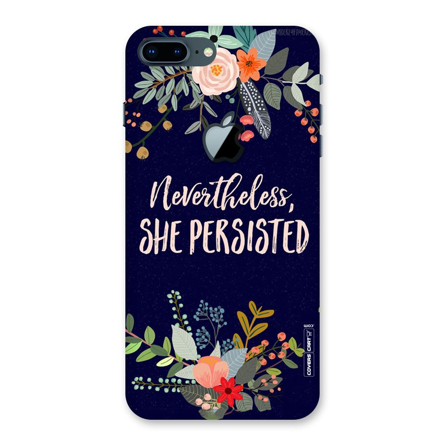 She Persisted Back Case for iPhone 7 Plus Apple Cut