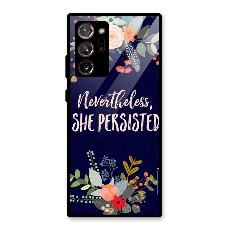 She Persisted Glass Back Case for Galaxy Note 20 Ultra 5G