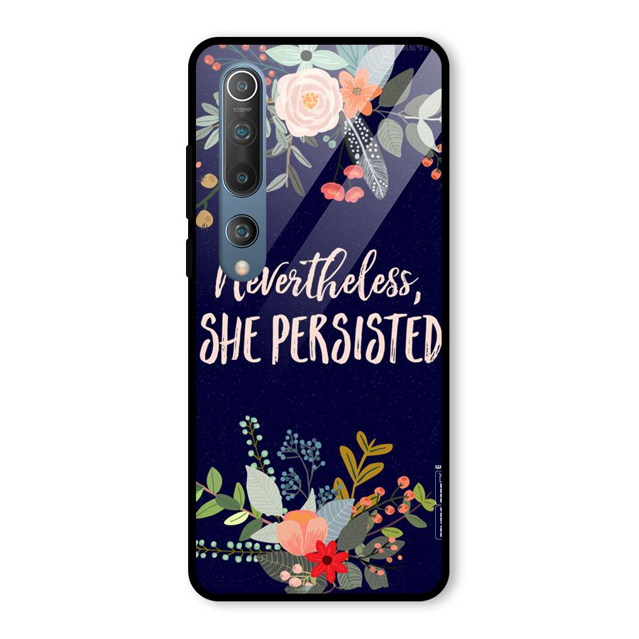 She Persisted Glass Back Case for Mi 10