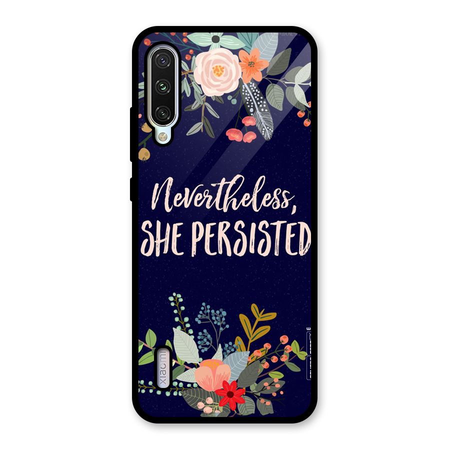 She Persisted Glass Back Case for Mi A3