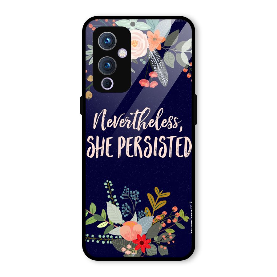 She Persisted Glass Back Case for OnePlus 9