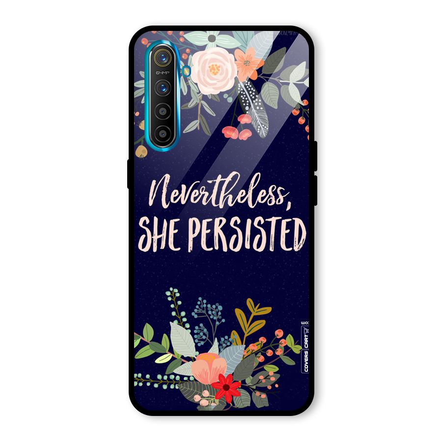 She Persisted Glass Back Case for Realme X2