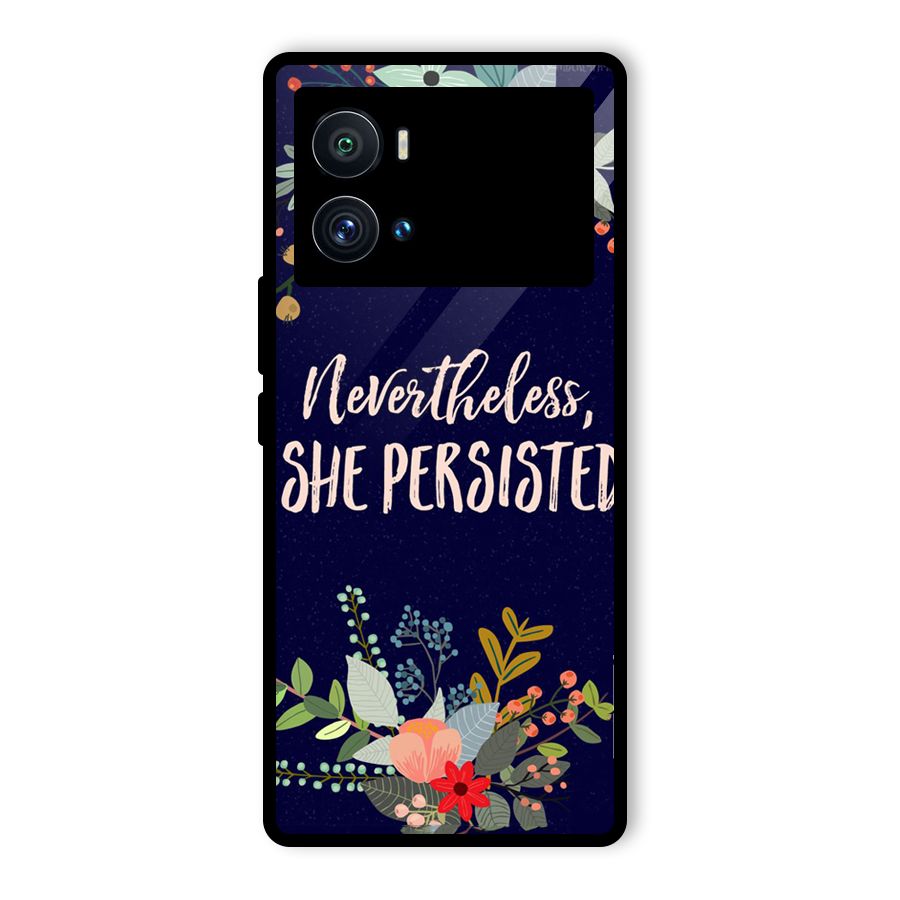 She Persisted Glass Back Case for Vivo iQOO 9 Pro