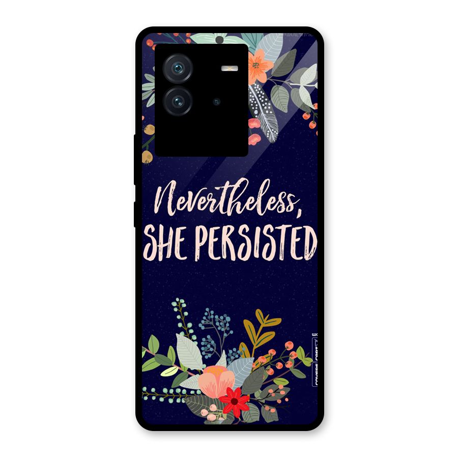 She Persisted Glass Back Case for Vivo iQOO Neo 6 5G