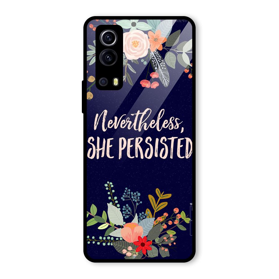 She Persisted Glass Back Case for Vivo iQOO Z3