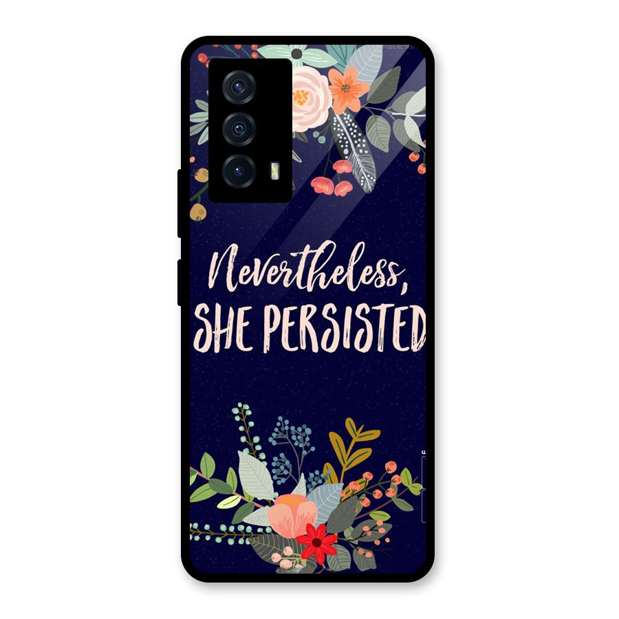 She Persisted Glass Back Case for Vivo iQOO Z5