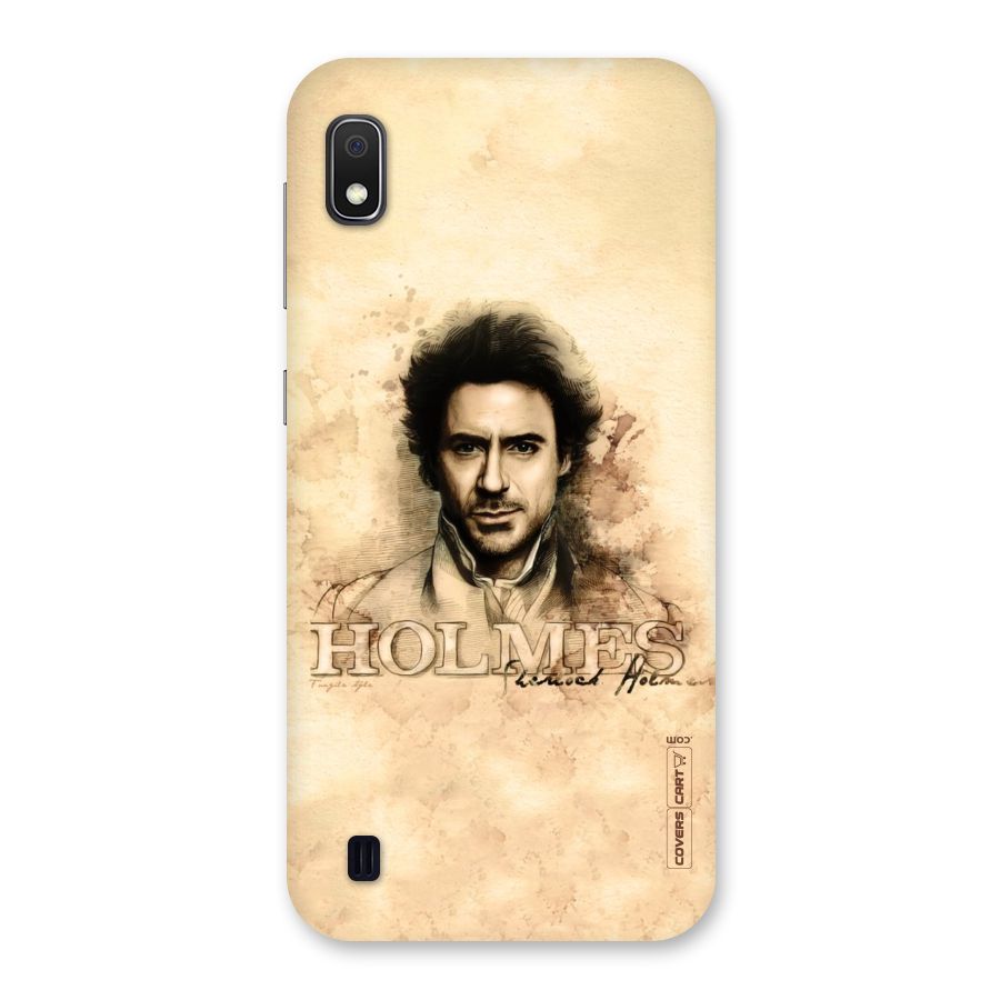 Sherlock Holmes Fan Art Back Case for Galaxy A10