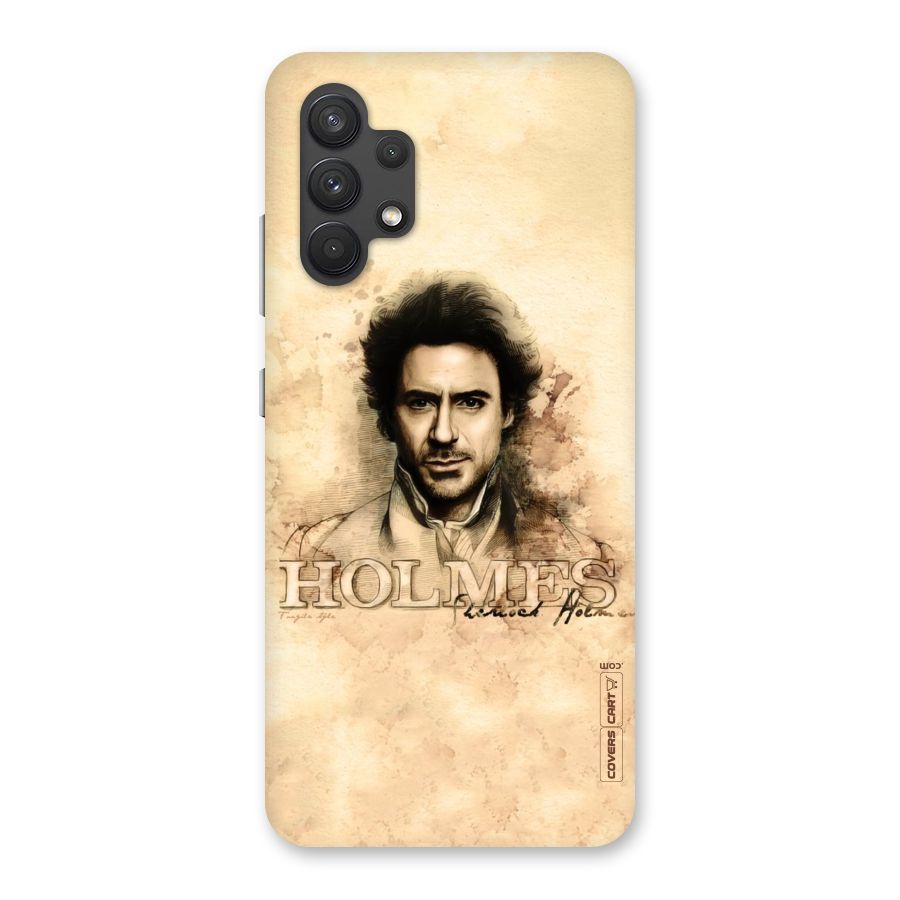 Sherlock Holmes Fan Art Back Case for Galaxy A32