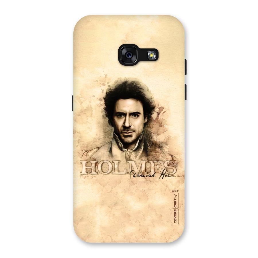 Sherlock Holmes Fan Art Back Case for Galaxy A3 (2017)
