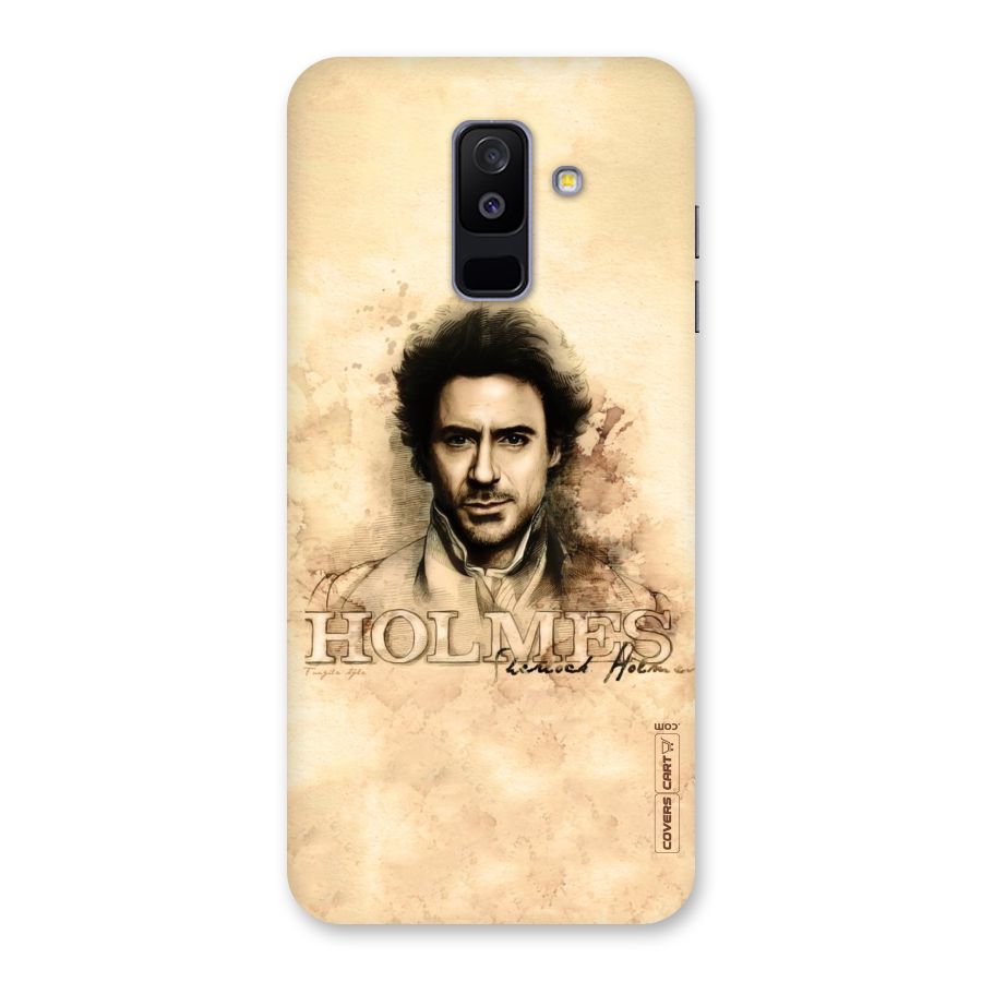 Sherlock Holmes Fan Art Back Case for Galaxy A6 Plus