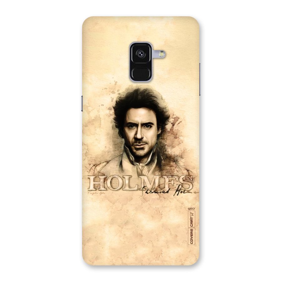 Sherlock Holmes Fan Art Back Case for Galaxy A8 Plus