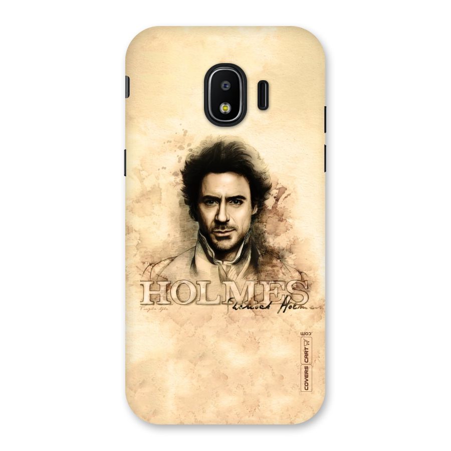 Sherlock Holmes Fan Art Back Case for Galaxy J2 Pro 2018
