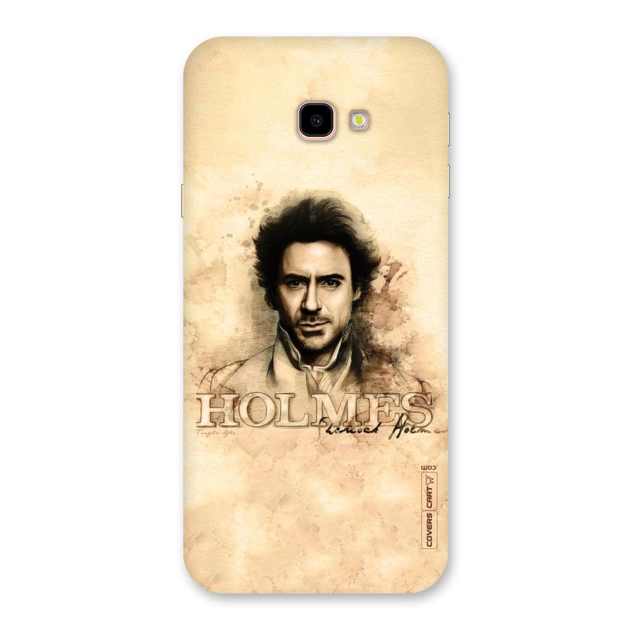 Sherlock Holmes Fan Art Back Case for Galaxy J4 Plus