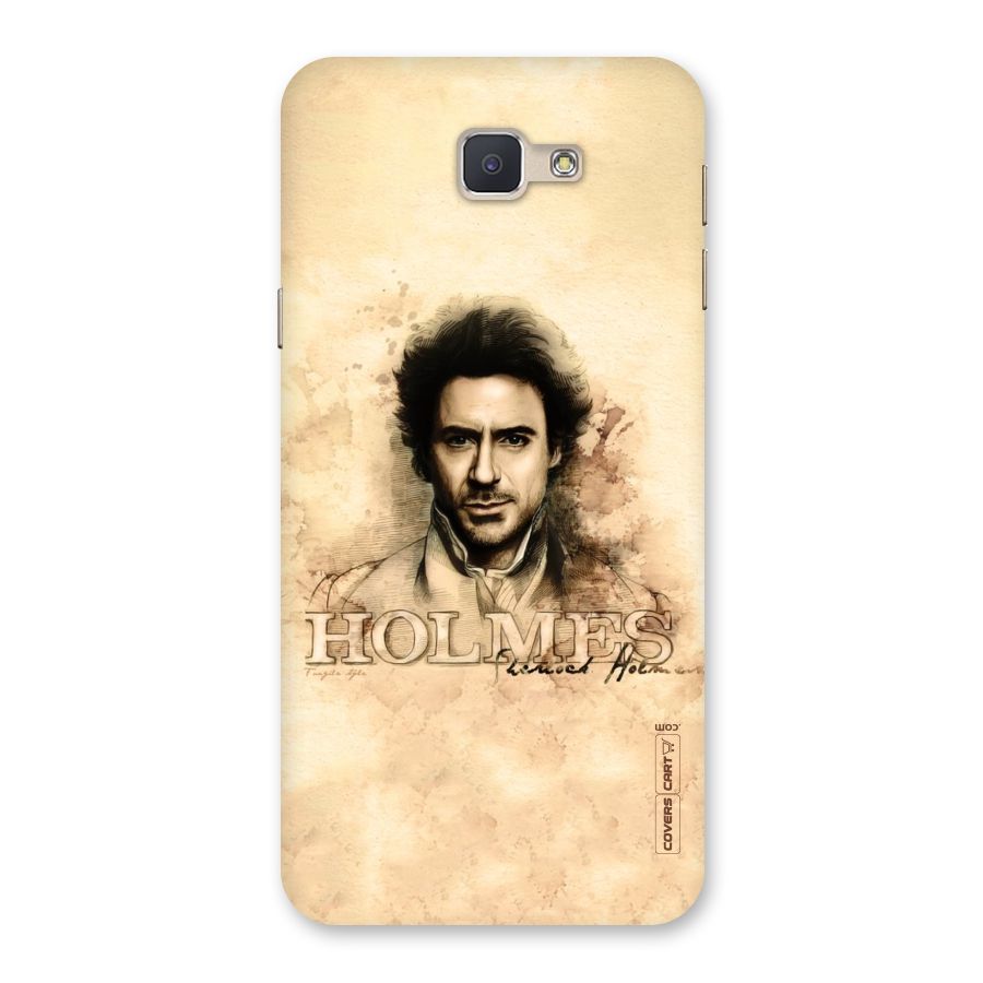 Sherlock Holmes Fan Art Back Case for Galaxy J5 Prime