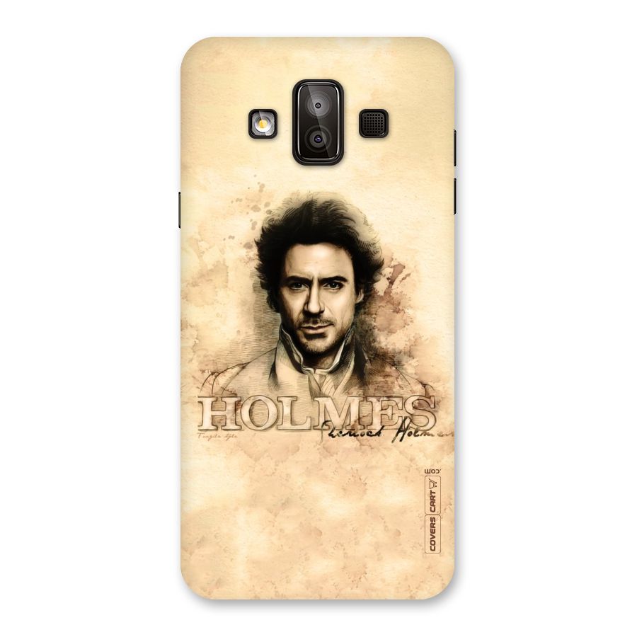 Sherlock Holmes Fan Art Back Case for Galaxy J7 Duo