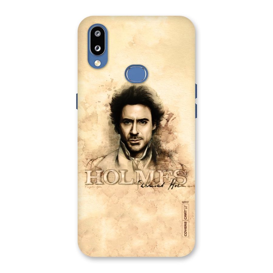 Sherlock Holmes Fan Art Back Case for Galaxy M01s