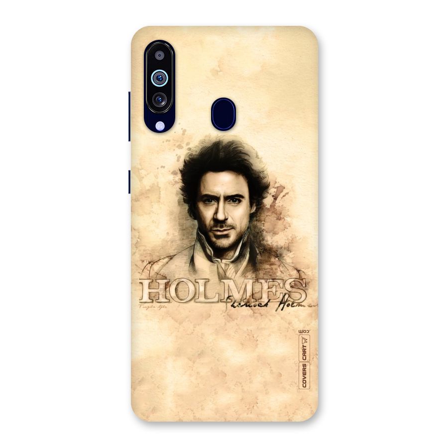Sherlock Holmes Fan Art Back Case for Galaxy M40