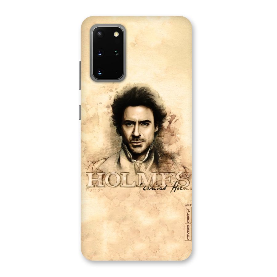 Sherlock Holmes Fan Art Back Case for Galaxy S20 Plus