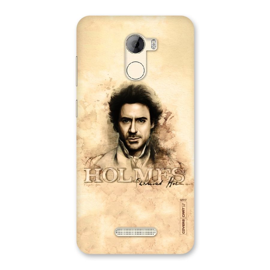 Sherlock Holmes Fan Art Back Case for Gionee A1 LIte
