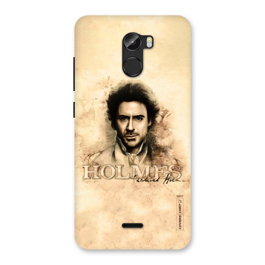 Sherlock Holmes Fan Art Back Case for Gionee X1