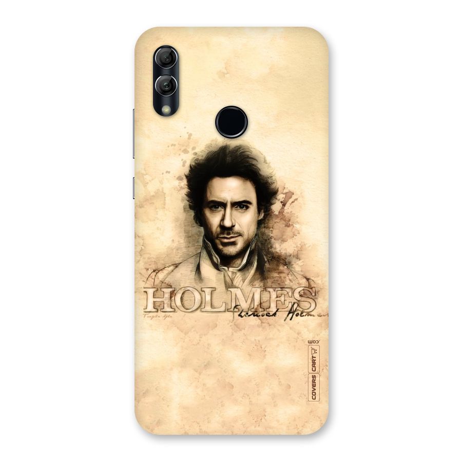 Sherlock Holmes Fan Art Back Case for Honor 10 Lite